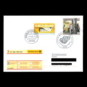 FDC of germany_2003_fdc_used1