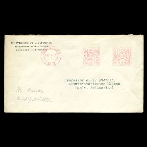 Letter from Erasmus Crawford to Othniel Marsh, USA 1870