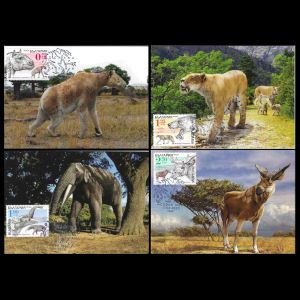 Miocene mammals on Maxi Cards of Bulgaria 2023