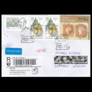 FDC of czech_2019_r-label1_used3