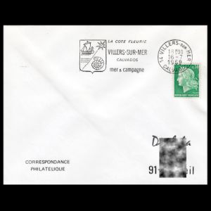 FDC of france_1969_pm_used