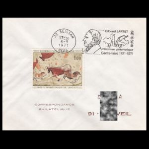 FDC of france_1971_pm1b_used