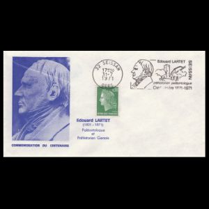 FDC of france_1971_pm_used