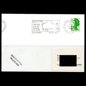 FDC of france_1985_pm3_used