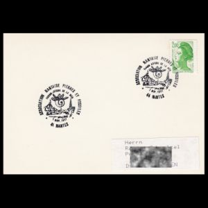 FDC of france_1987_pm5_used2