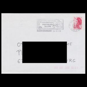 FDC of france_1988_pm3_used