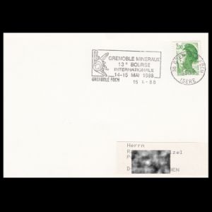 FDC of france_1988_pm8_used