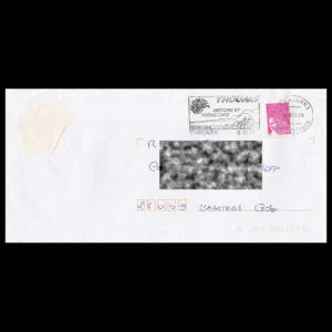 FDC of france_1989_pm2_2002_used