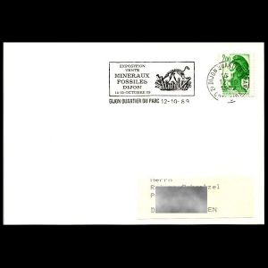 FDC of france_1989_pm4_used