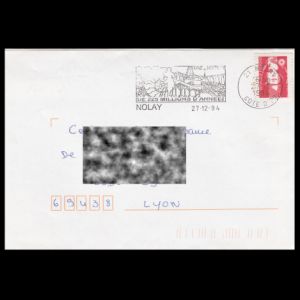 FDC of france_1993_pm5_1994_used