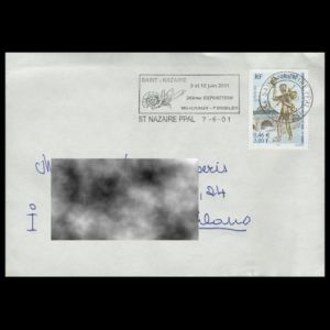 FDC of france_2001_pm2a_used