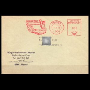 FDC of germany_1978_mf2_1979_used