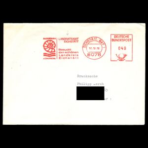 FDC of germany_1978_mf_used
