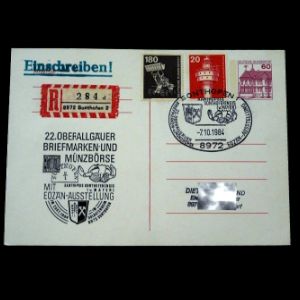 FDC of germany_1984_pm3_used