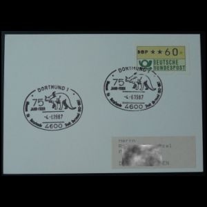 FDC of germany_1987_pm2_used