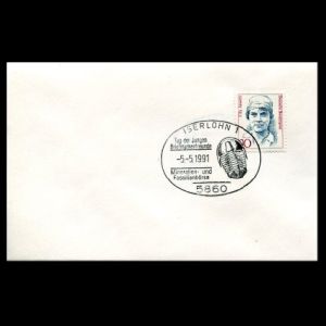 FDC of germany_1991_pm4_used