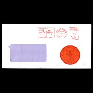 FDC of germany_1993_mf_used