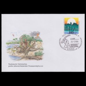 FDC of germany_1994_pm_used