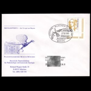 FDC of germany_1995_pm3_used