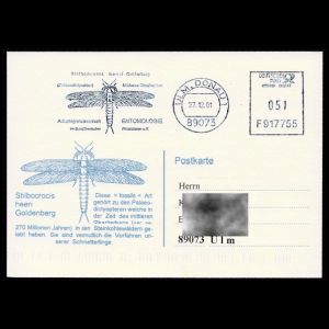 FDC of germany_2001_mf3_used