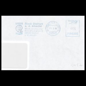 FDC of germany_2004_mf1_used