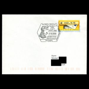 FDC of germany_2006_pm08_used