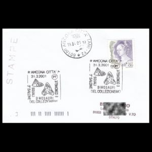 FDC of italy_2001_pm3_used