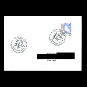 FDC of italy_2009_pm_darwin_used
