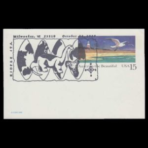 FDC of usa_1989_pm27_used