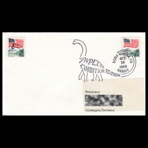 FDC of usa_1989_pm38_used