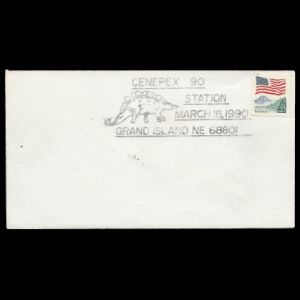 FDC of usa_1990_pm2_used