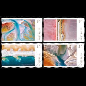 Fossil found places on stamps of Australia 2018