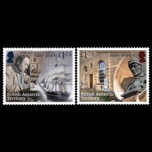 Robert Falcon Scott stamps of British Antarctic Territory 2019
