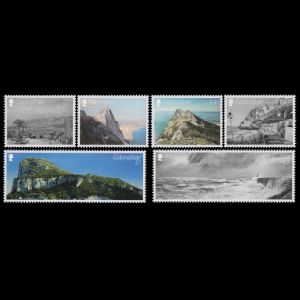 The Rock on stamps of Gibraltar 2018