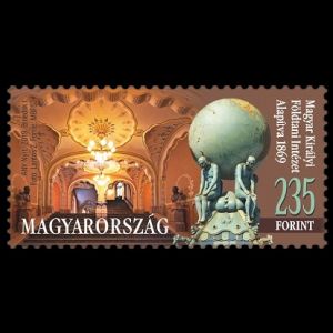 Hungarian Royal Geological Institute on stamp of Hungary 2019