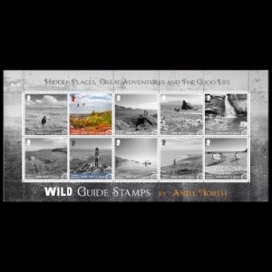 Fossil locatio on stamp of Isle of Man 2026 Fossil locatio on stamp of Isle of Man 2026