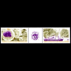 Climatological Research on stamps of TAAF 1991