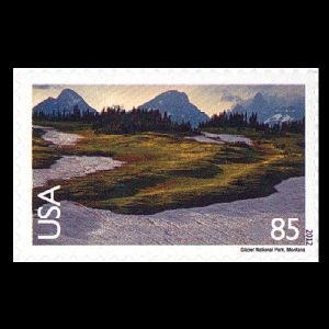 Glacier National Park stamps of USA 2012