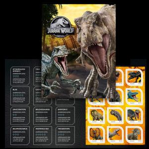 Dinosaurs on personalized stamps of Australia 2022