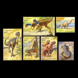 dinosaurs stamps of Australia 2013