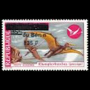Dinosaurs on stamps of Benin 1995