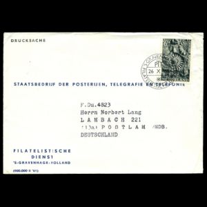 FDC of netherland_1962_env_used2