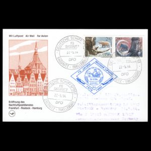 FDC of sweden_1992-1994_env_used