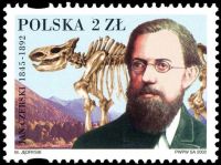 Jan Czerski on stamp of Poland 2002