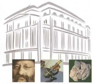 The Museum of Natural Science in Chemnitz, on the cachet of personalized German FDC 2003