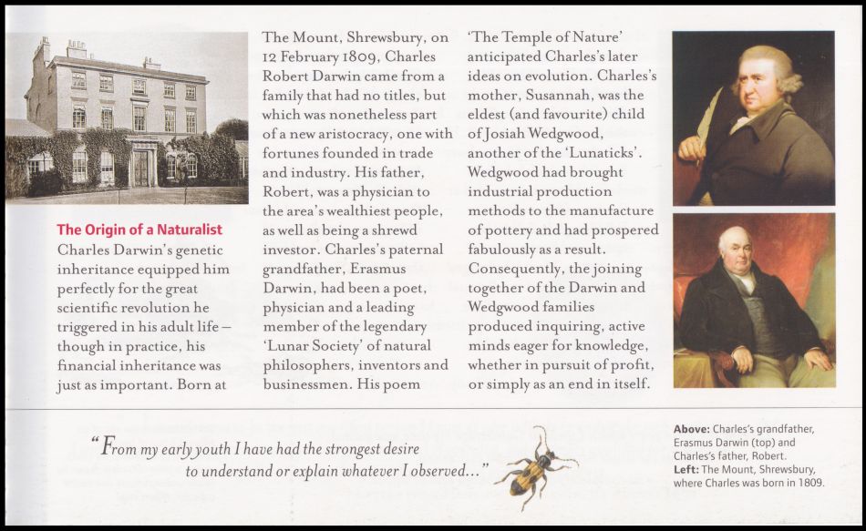 Josiah Wedgwood on  stamp of Great Britain 2009