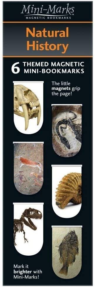 Natural History Mini-Marks - Magnetic Bookmarks