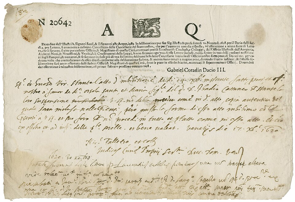 1620 Prepaid Venetian Acque Letter Sheet No. 20642
