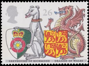 A dragon on stamp of Azerbaijan 2024 