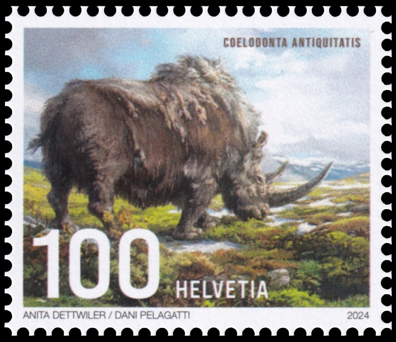 Fountain of Klagenfurt on stamp of Austria 1968